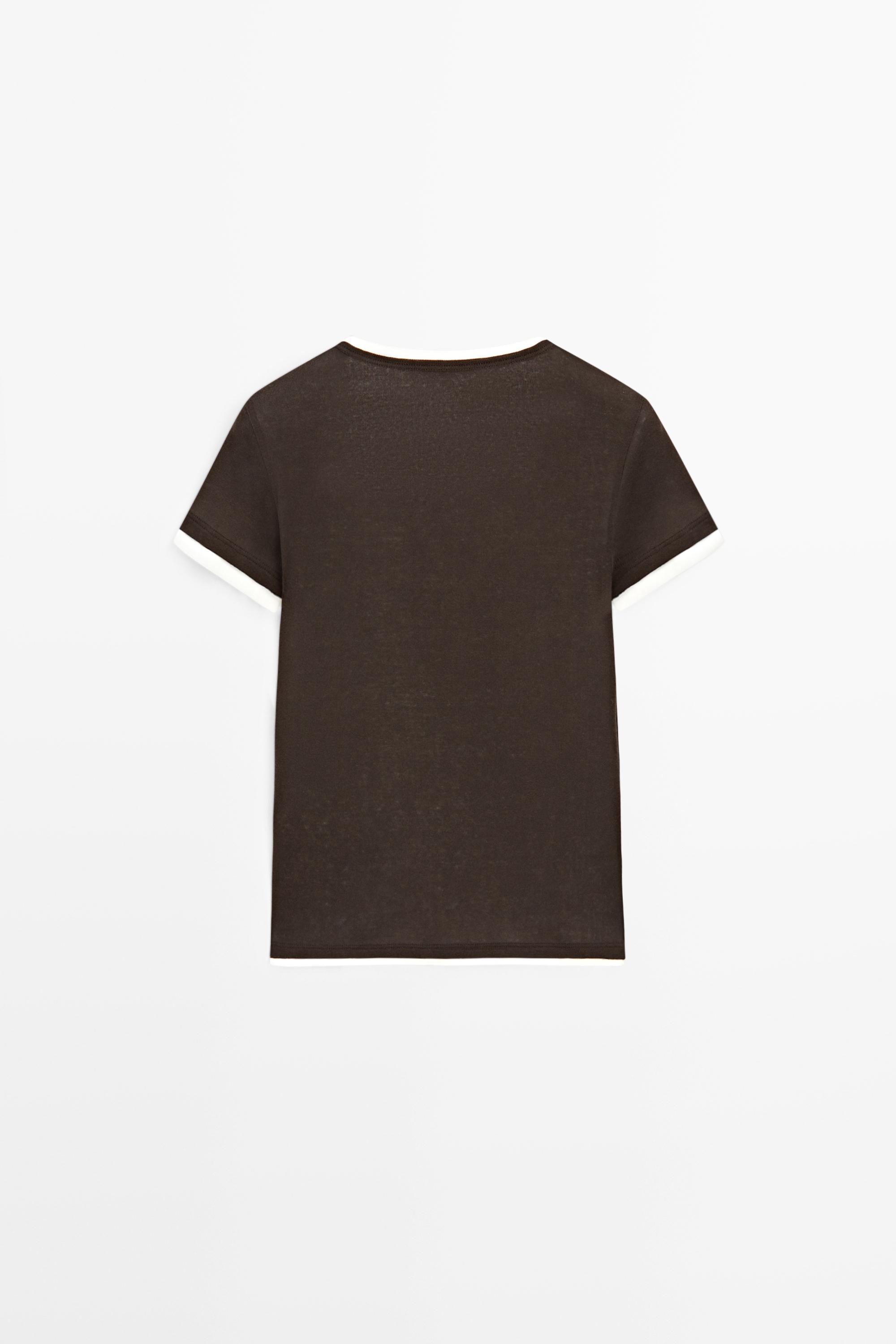 100% cotton double-layer short sleeve T-shirt